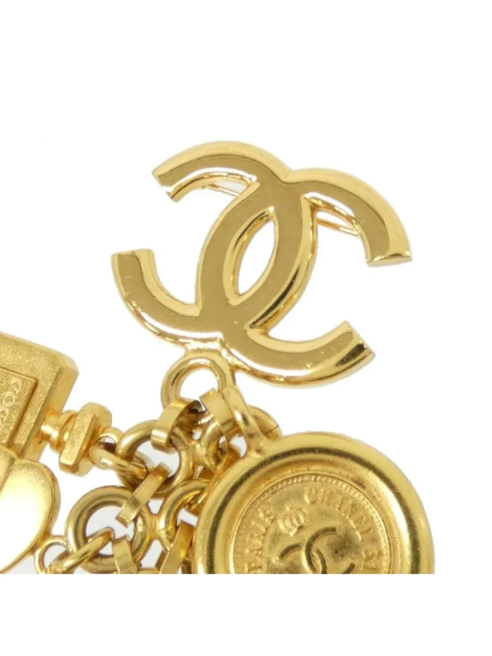 Chanel Vintage Brooch Gold